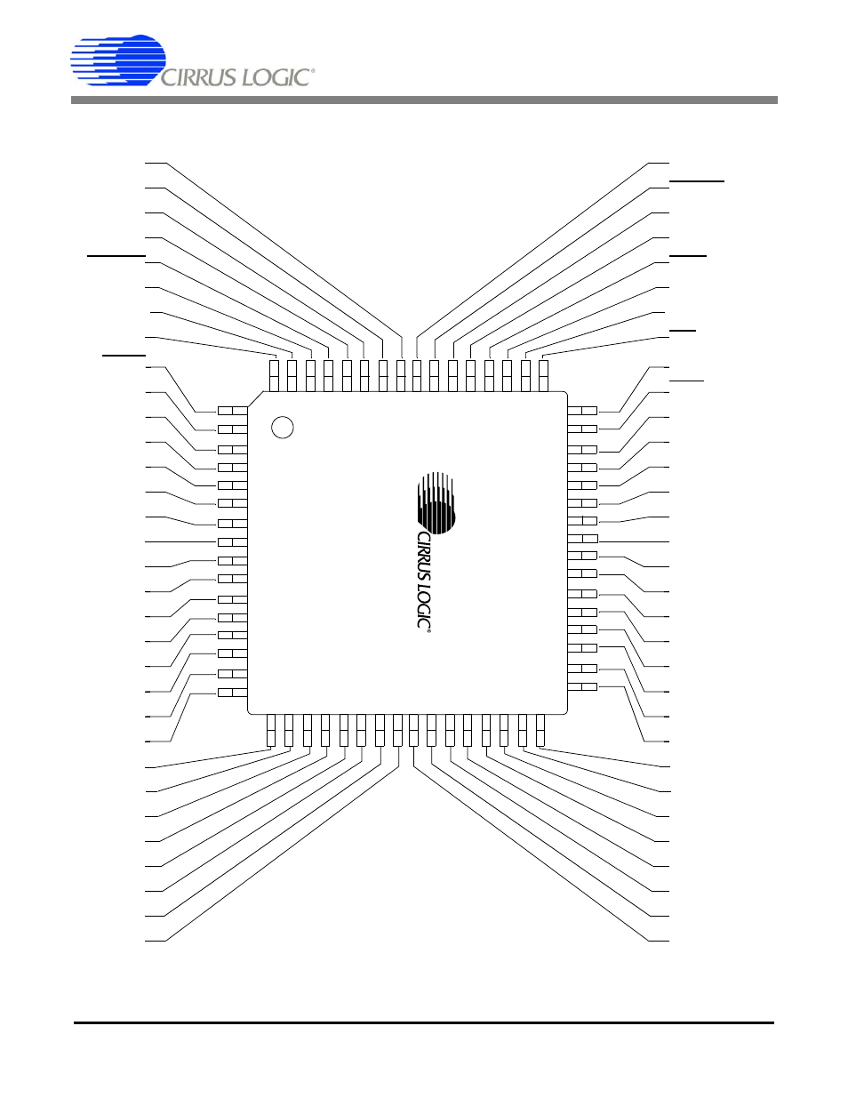 Pin descriptions, Cs5376a | Cirrus Logic CS5376A User Manual | Page 102 / 106