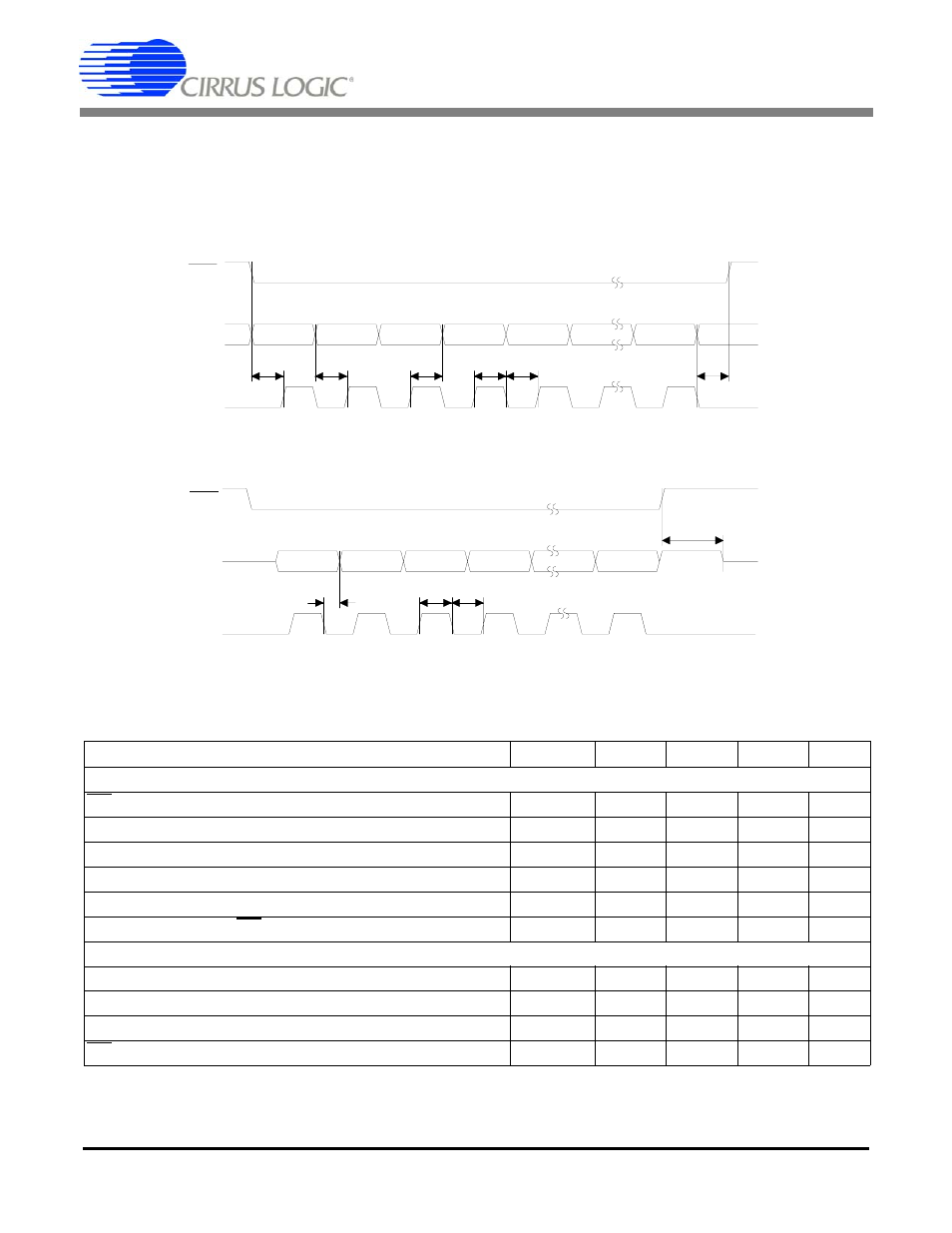 Switching characteristics, Cs5376a | Cirrus Logic CS5376A User Manual | Page 15 / 106