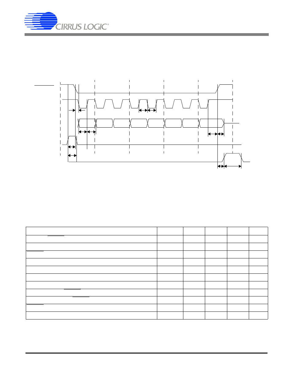 Figure 6. sd port read timing, Cs5376a, Switching characteristics | Cirrus Logic CS5376A User Manual | Page 16 / 106