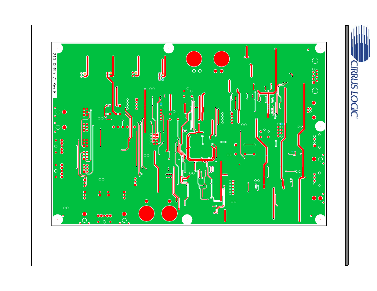 Figure 36. bottom-side layer, Figure 36.bottom-side layer, Cdb53l21 | Cirrus Logic CDB53L21 User Manual | Page 32 / 33
