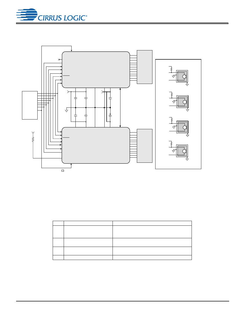 1 octal microphone array to the audio serial port, 1 phase-calibration considerations, Section 5.1 | Cs53l30, Table 5-1. phase mismatch classifications, Rp minimum value is 10 k | Cirrus Logic CS53L30 User Manual | Page 38 / 67