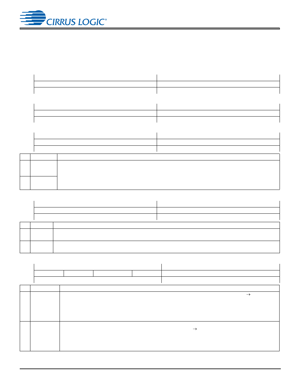 7 register descriptions, 1 device id a and b, 2 device id c and d | 3 device id e, 4 revision id, 5 power control, Ster descriptions, Pdn_ulp, Bit (see, P. 47 | Cirrus Logic CS53L30 User Manual | Page 47 / 67