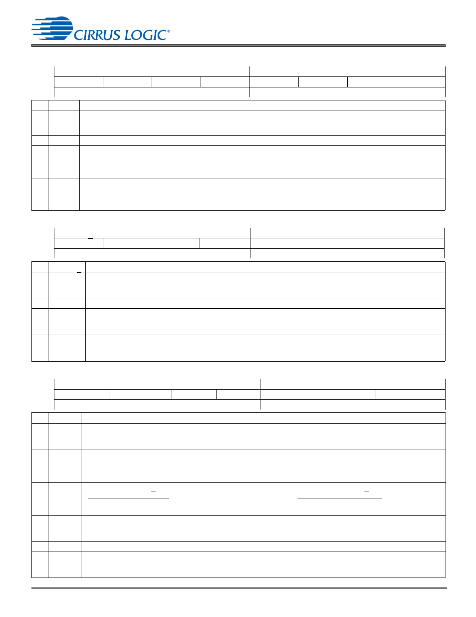 8 mic bias control, 9 asp configuration control, 10 asp control 1 | C1_bias_pdn, C2_bias_pdn, C3_bias_pdn, C4_bias_pdn, P_ra, P_sd, P_3st | Cirrus Logic CS53L30 User Manual | Page 49 / 67