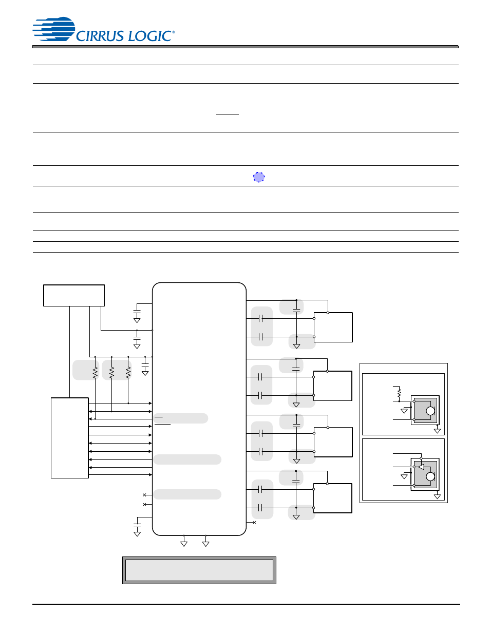 2 typical connection diagram, Gnda, Dmic2_sclk | Gndd, Mute, Cs53l30, Table 1-1. pin descriptions (cont.) | Cirrus Logic CS53L30 User Manual | Page 7 / 67