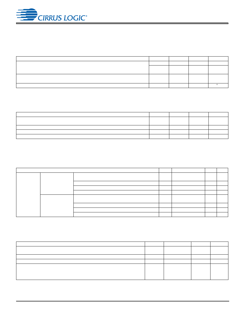 3 characteristics and specifications, Table 3-1. recommended operating conditions, Table 3-2. absolute maximum ratings | Cs53l30 | Cirrus Logic CS53L30 User Manual | Page 9 / 67