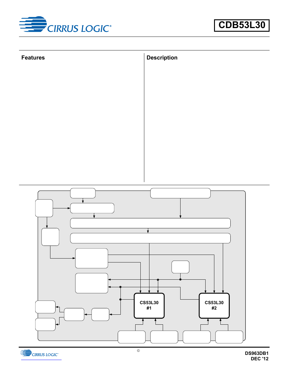 Cirrus Logic CDB53L30 User Manual | 37 pages