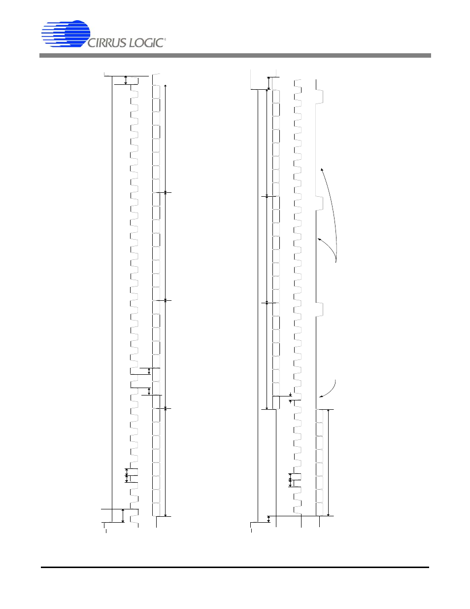 Figure 1. cs5460a read and write timing diagrams, Cs5460a, Sdi writ e timing ( n ot to sc ale) | Sdo re ad ti min g (n ot t o sca le ) | Cirrus Logic CS5460A User Manual | Page 10 / 54