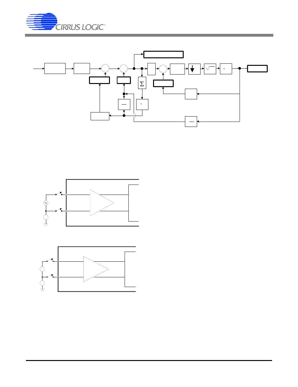7 description of calibration algorithms, 1 ac offset calibration sequence, Cs5460a | 7 description of calibration algo- rithms | Cirrus Logic CS5460A User Manual | Page 30 / 54