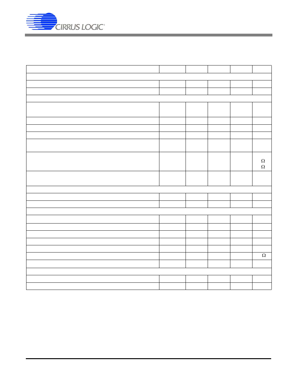 Characteristics & specifications, Analog characteristics, Cs5460a | Cirrus Logic CS5460A User Manual | Page 5 / 54