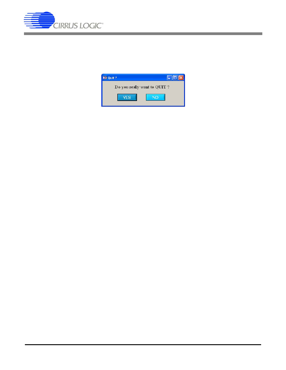 3 quit menu, Figure 7. q, Cdb5460au | Cirrus Logic CDB5460AU User Manual | Page 11 / 38