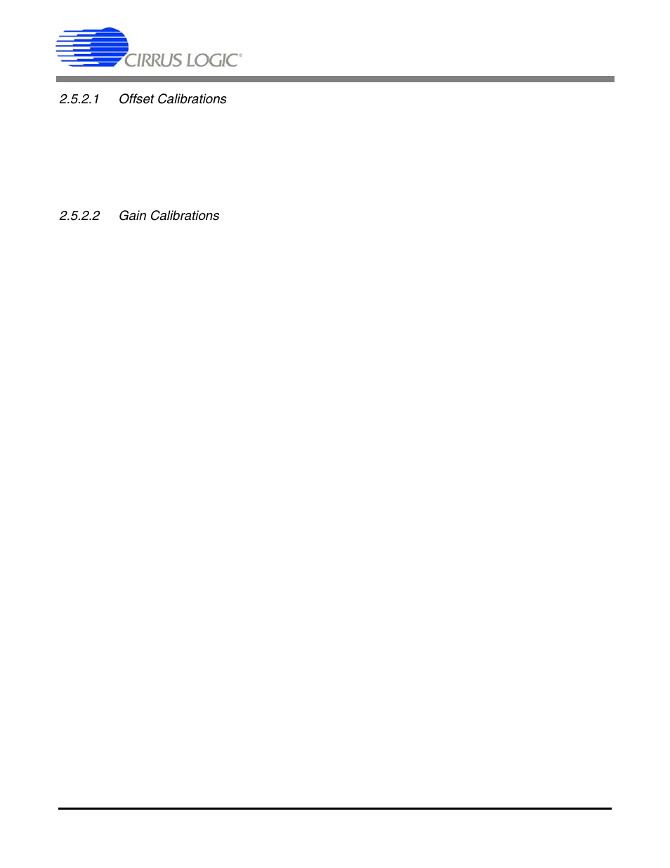 1 offset calibrations, 2 gain calibrations, Cdb5460au | Cirrus Logic CDB5460AU User Manual | Page 15 / 38