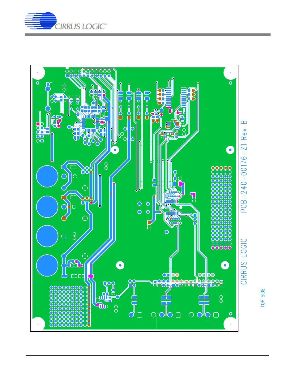 Figure 24. top routing, Cdb5460au | Cirrus Logic CDB5460AU User Manual | Page 34 / 38