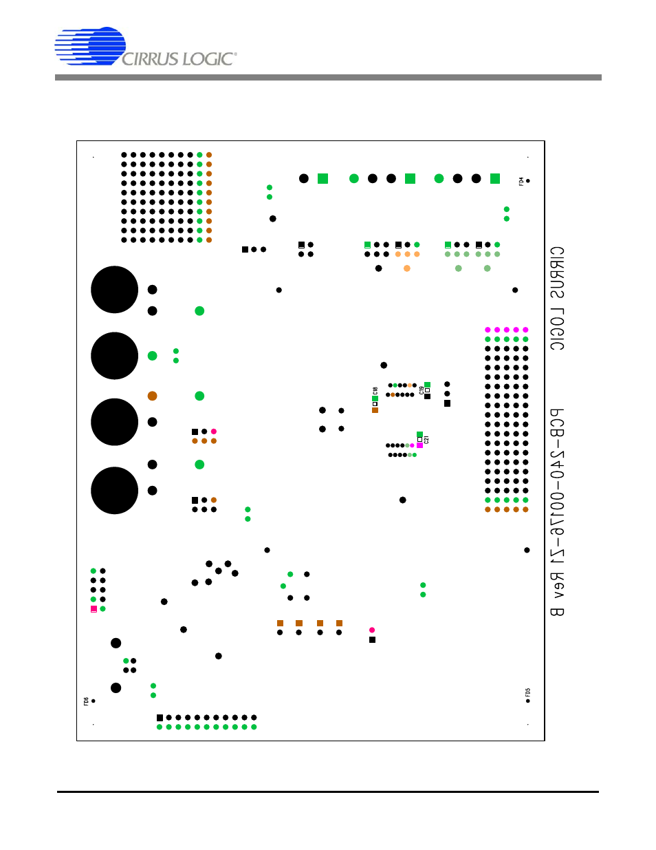 Figure 26. bottom silkscreen, Cdb5460au | Cirrus Logic CDB5460AU User Manual | Page 36 / 38