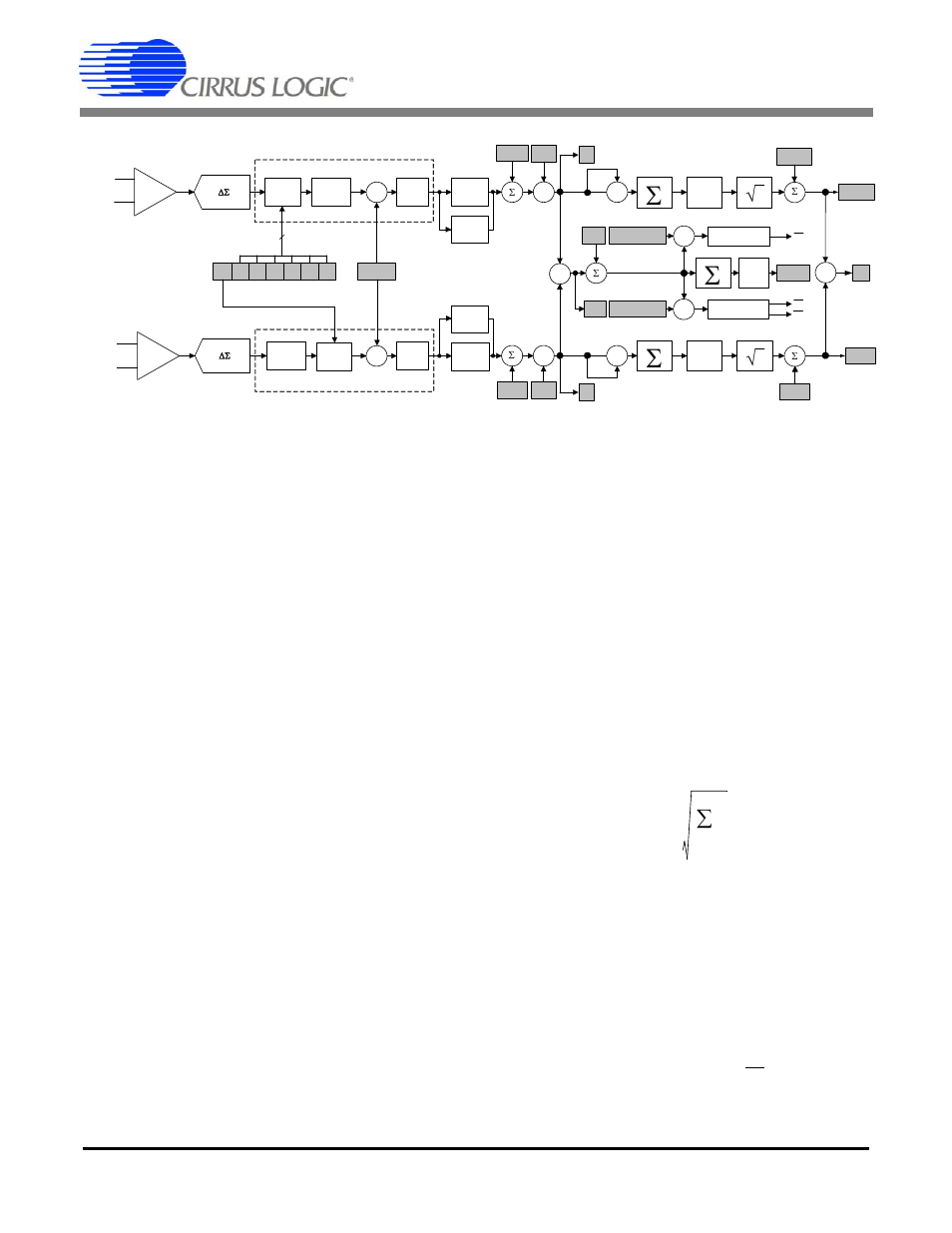 Theory of operation, 1 digital filters, 2 voltage and current measurements | 3 power measurements, Figure 2. data flow, Cs5461a, And i, Using v, And v | Cirrus Logic CS5461A User Manual | Page 13 / 44