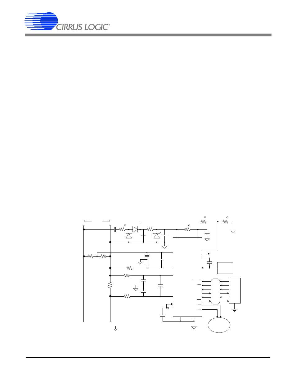Basic application circuits, Figure 15. typical connection diagram (single, Cs5461a | Cirrus Logic CS5461A User Manual | Page 39 / 44