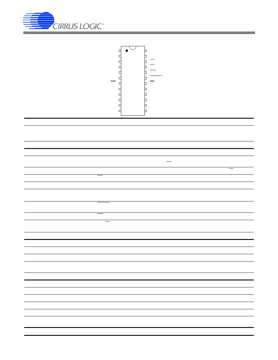 Pin description, Cs5461a | Cirrus Logic CS5461A User Manual | Page 6 / 44
