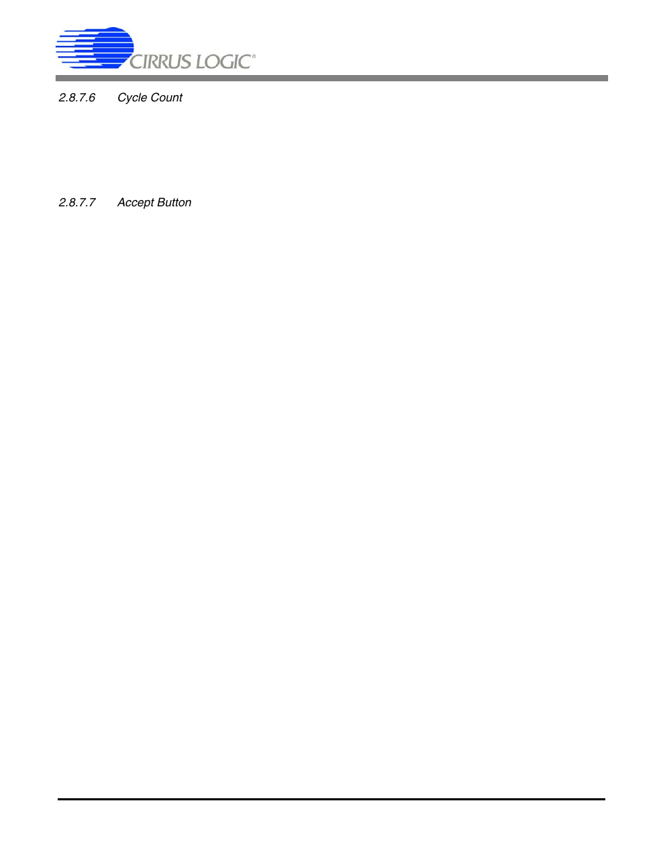 6 cycle count, 7 accept button, 8 collecting data sets | 9 retrieving saved data from a file, 10 analyzing data, Cdb5461au | Cirrus Logic CDB5461AU User Manual | Page 21 / 36