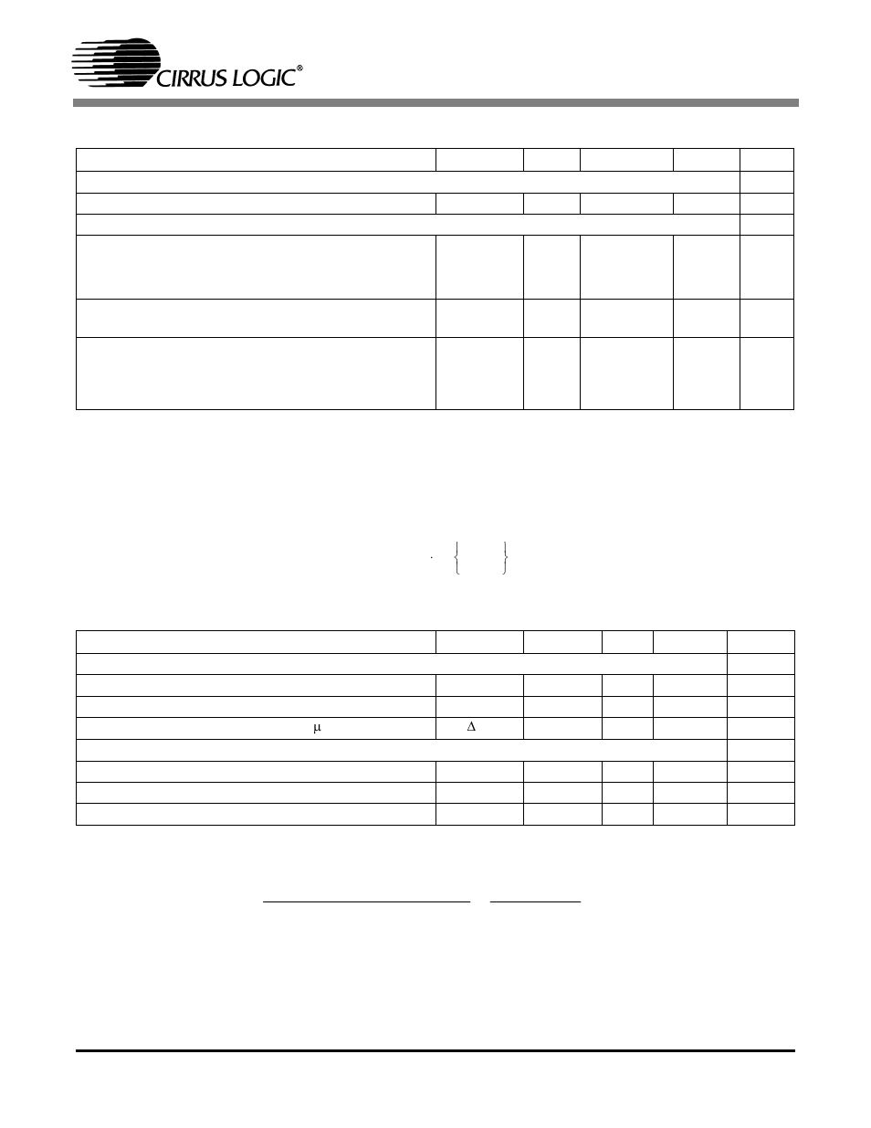 Cs5462, Analog characteristics, Vrefout reference output voltage | Cirrus Logic CS5462 User Manual | Page 6 / 16