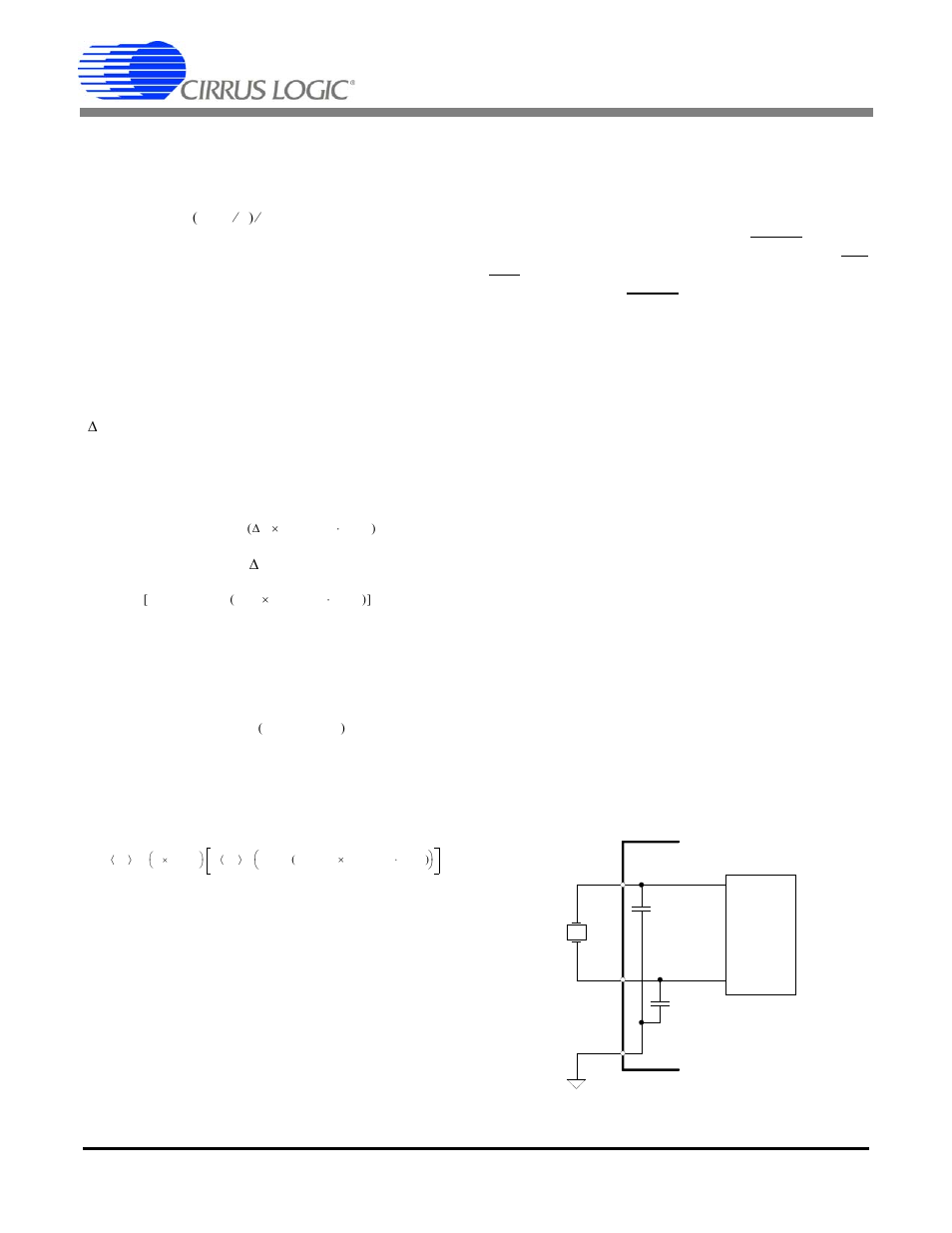 9 voltage reference, 10 system initialization, 11 power-down states | 12 oscillator characteristics, Figure 10. oscillator connection, Cs5463 | Cirrus Logic CS5463 User Manual | Page 20 / 46
