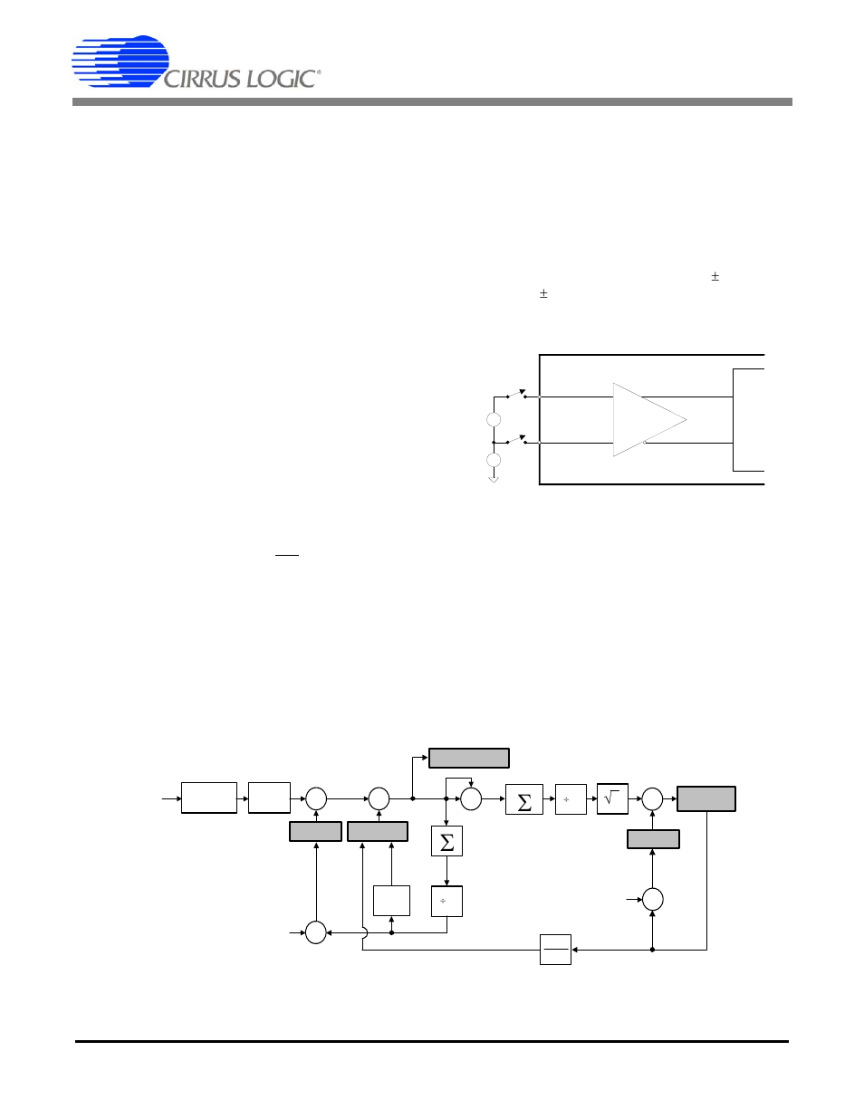 System calibration, 1 channel offset and gain calibration, 1 calibration sequence | 1 duration of calibration sequence, 2 offset calibration sequence, 1 dc offset calibration sequence, Figure 12. calibration data flow, Figure 13. system calibration of offset, See section 7, B. see section 7.1.2.1 | Cirrus Logic CS5463 User Manual | Page 37 / 46