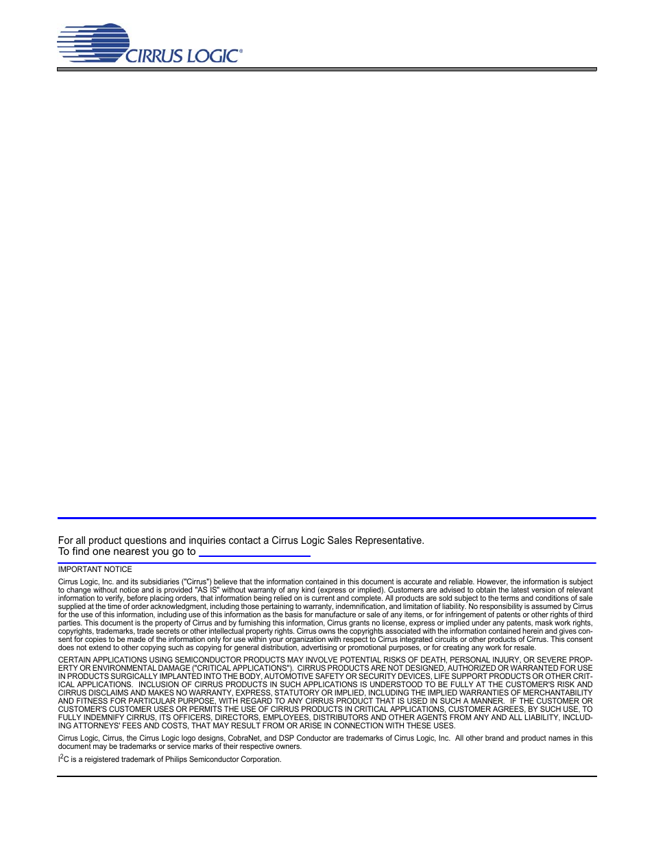An336, Contacting cirrus logic support | Cirrus Logic AN336 User Manual | Page 3 / 3