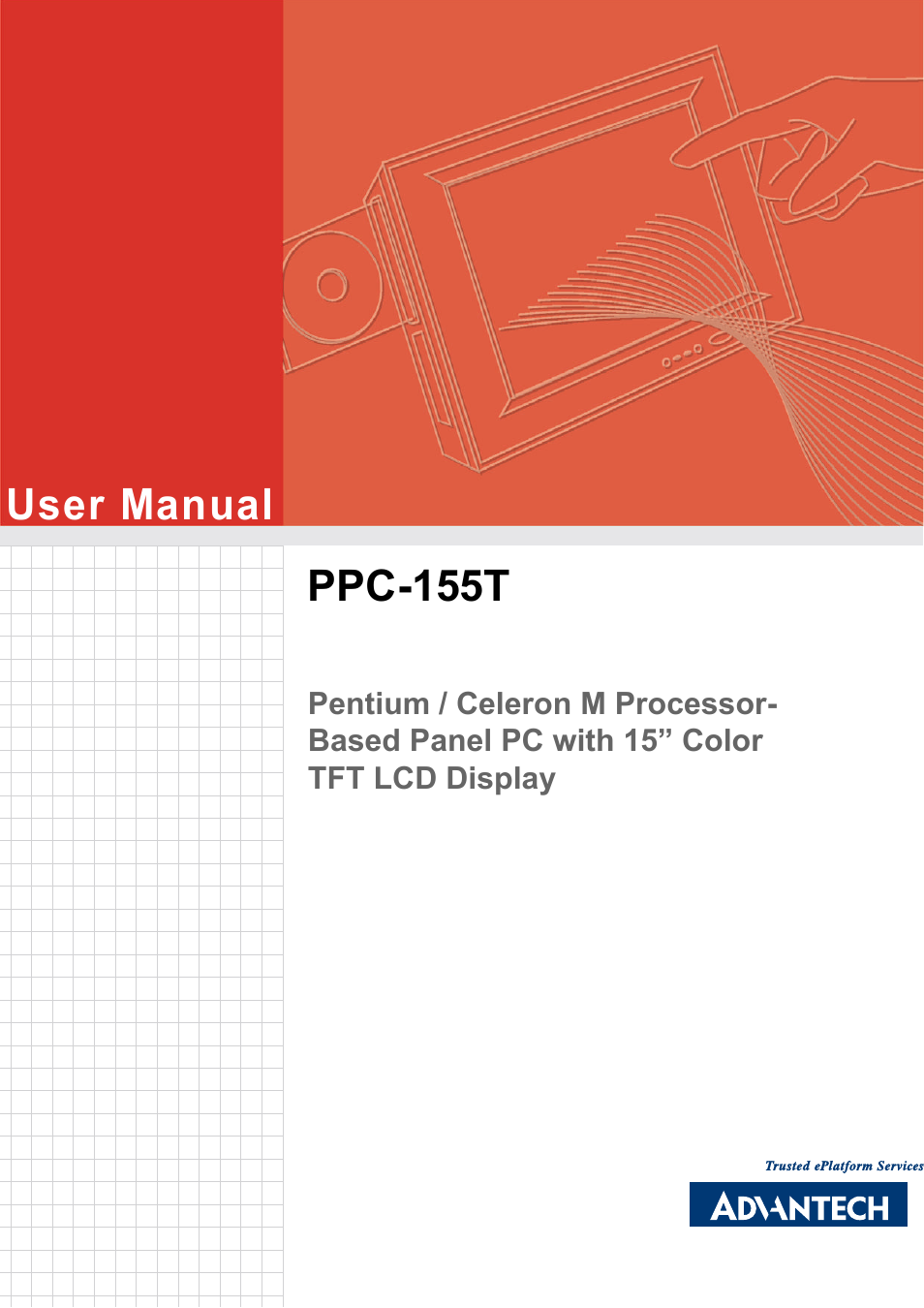 Advantech PPC-155T User Manual | 68 pages