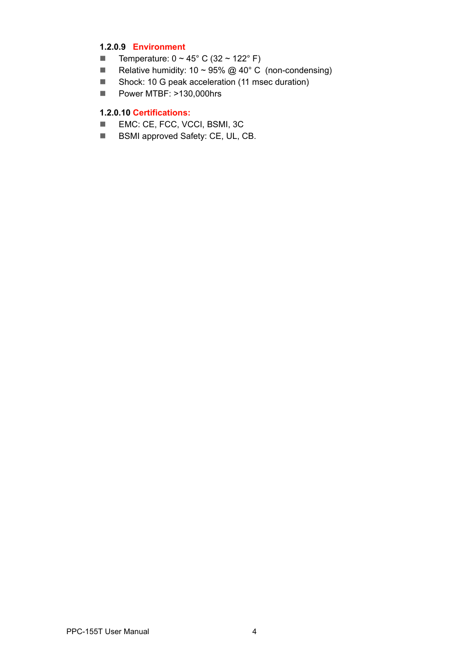 Advantech PPC-155T User Manual | Page 16 / 68