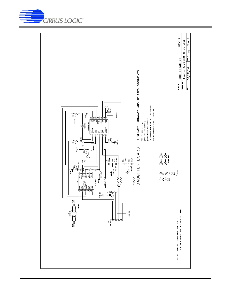 Crd5463pm | Cirrus Logic CRD5463PM User Manual | Page 14 / 20