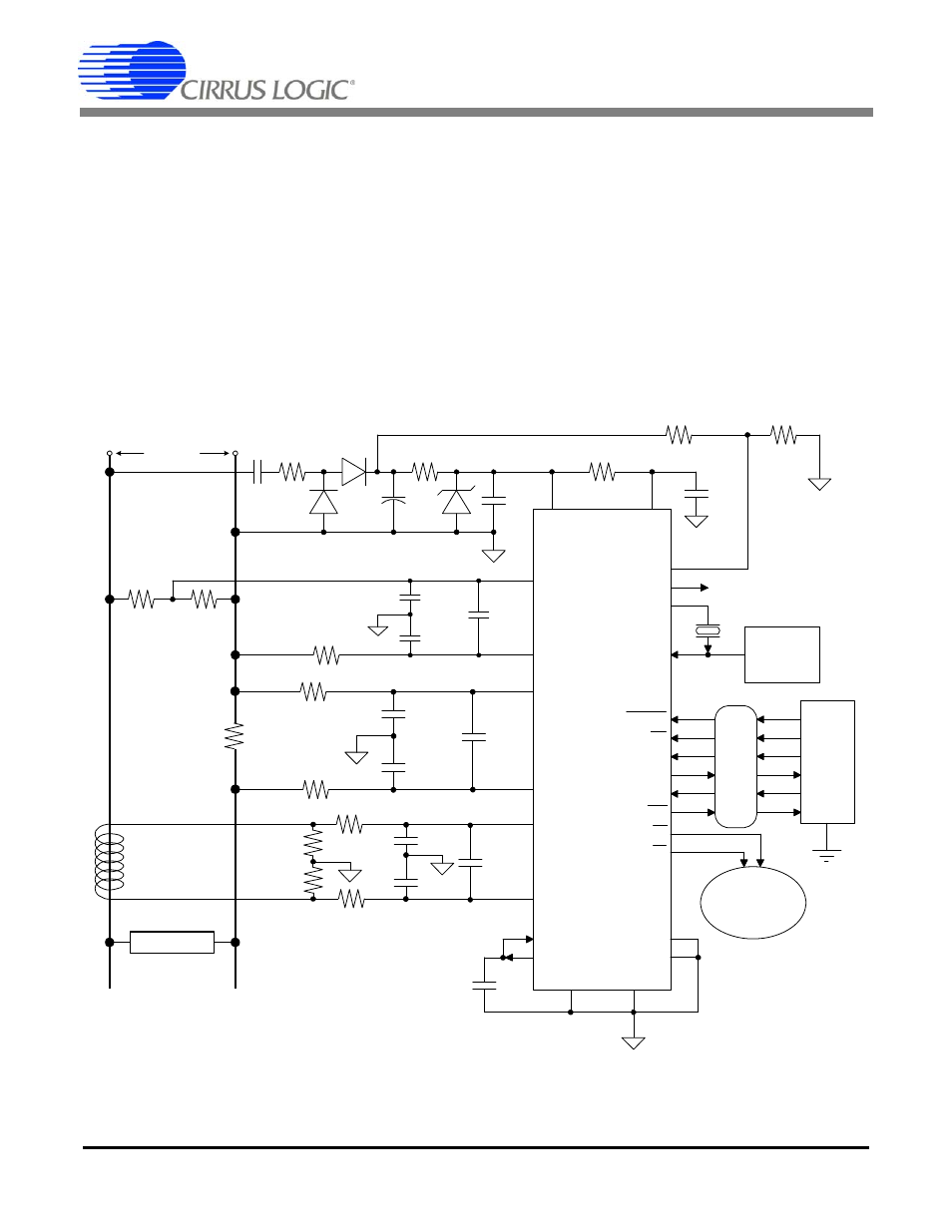 Basic application circuits, Figure 14. typical connection diagram, Figure 14 | Cs5464 | Cirrus Logic CS5464 User Manual | Page 42 / 46