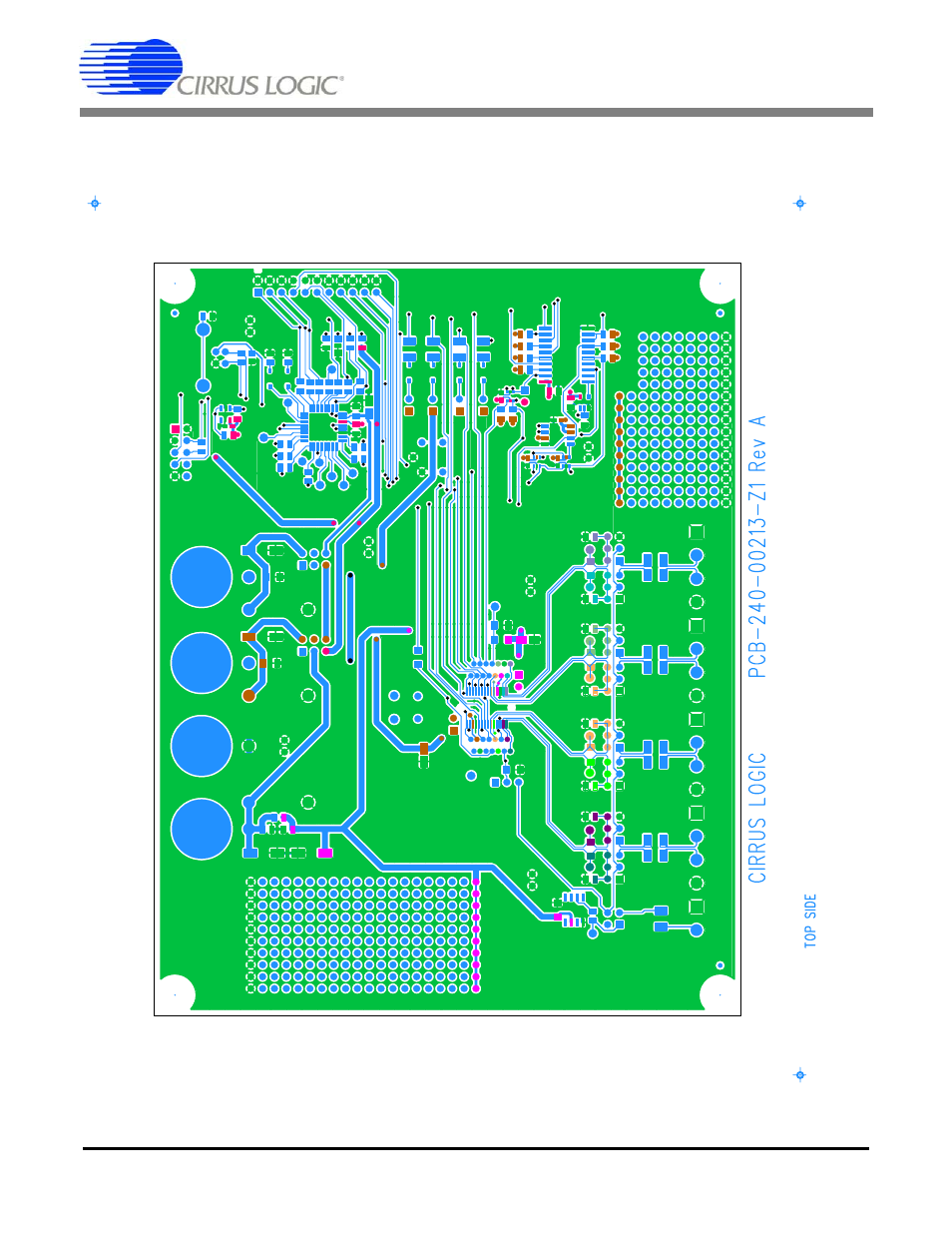 Figure 24. top routing, Cdb5464u | Cirrus Logic CDB5464U User Manual | Page 35 / 38