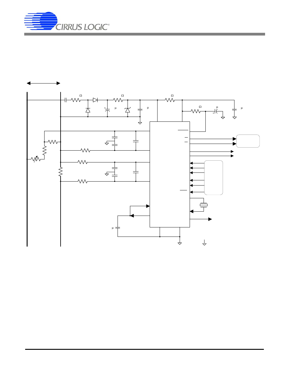 7 basic application circuit, Figure 4. typical connection diagram, Cs5466 | Cirrus Logic CS5466 User Manual | Page 14 / 16
