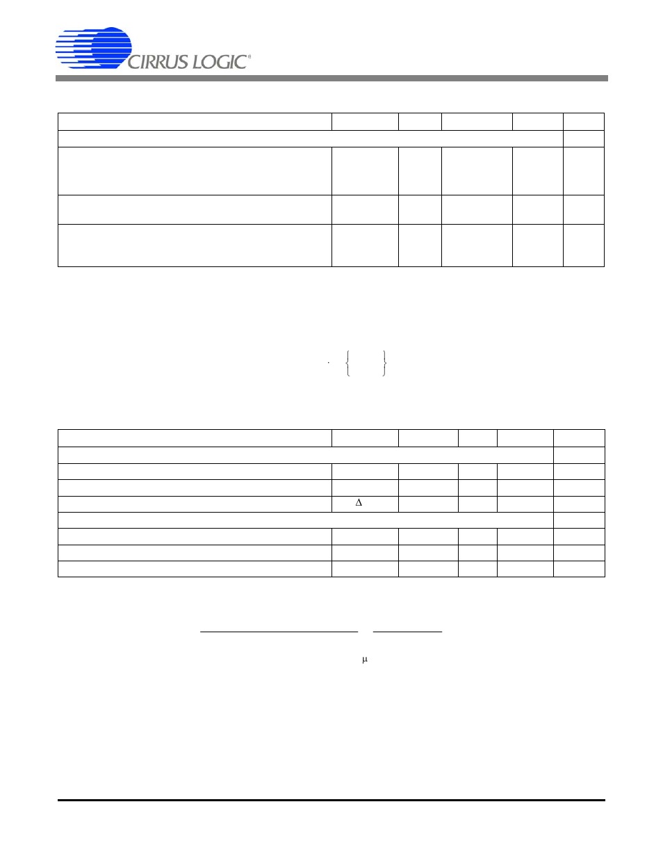 Voltage reference, Cs5466, Analog characteristics | Cirrus Logic CS5466 User Manual | Page 6 / 16