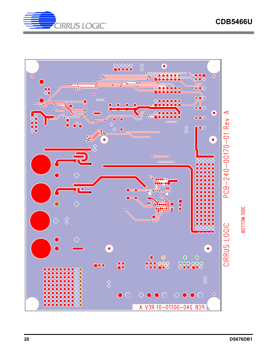 Cdb5466u | Cirrus Logic CDB5466U User Manual | Page 20 / 21