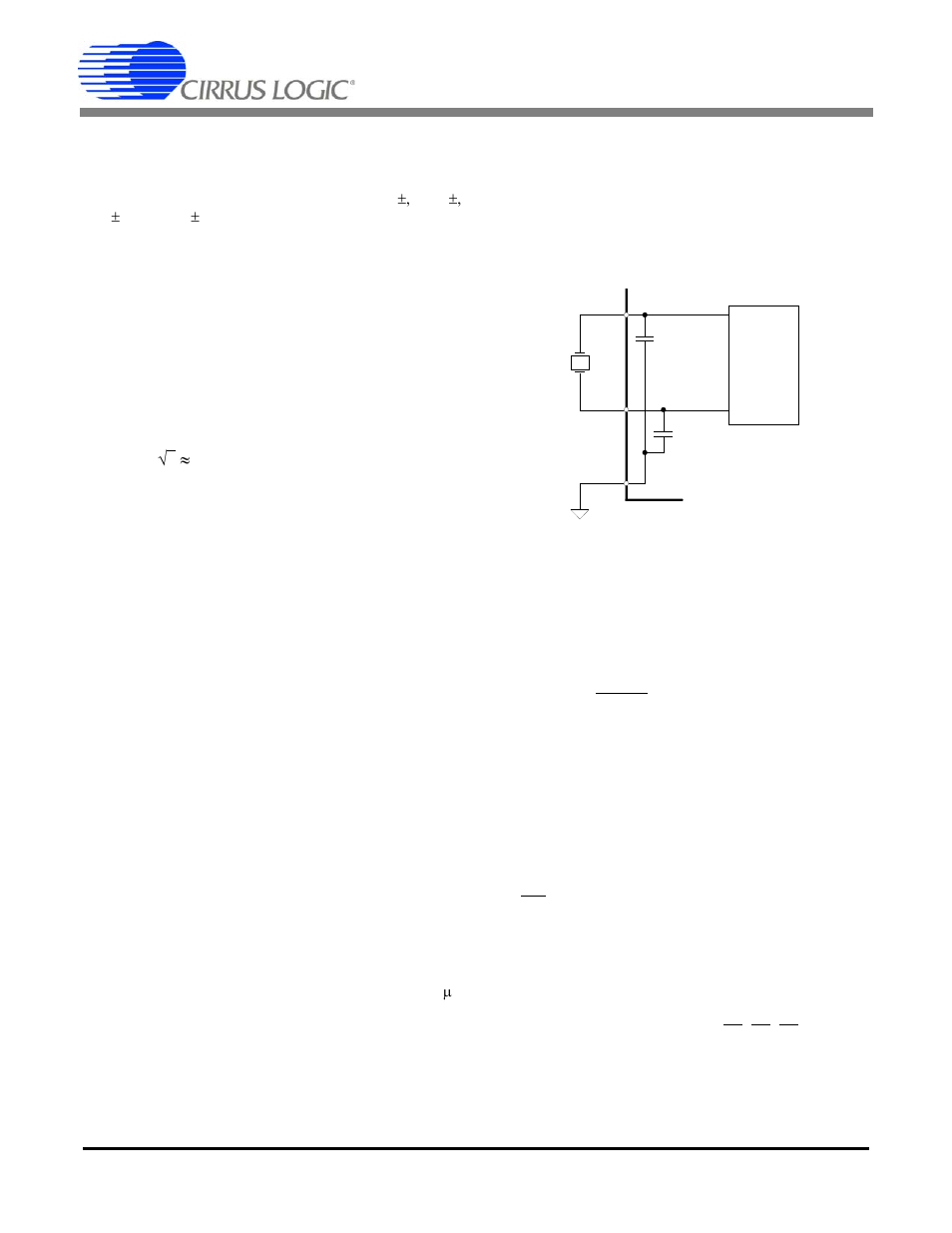 Pin descriptions, 1 analog pins, 1 voltage1 & voltage2 inputs | 2 current1 & current2 inputs, 3 power fail monitor input, 4 voltage reference input, 5 voltage reference output, 6 crystal oscillator, 2 digital pins, 1 reset input | Cirrus Logic CS5467 User Manual | Page 18 / 46