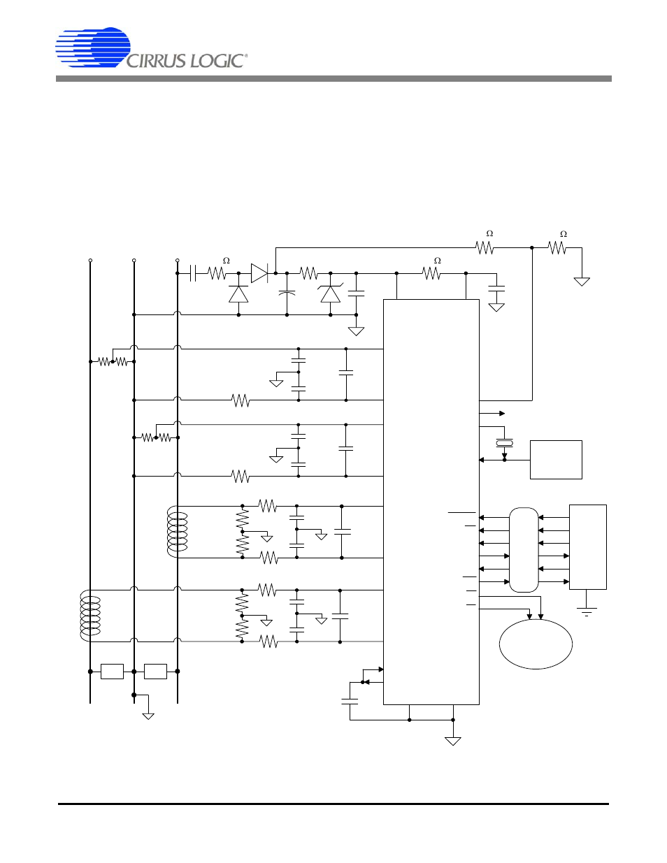 Basic application circuits, Figure 14. typical connection diagram, Cs5467 | Cirrus Logic CS5467 User Manual | Page 43 / 46