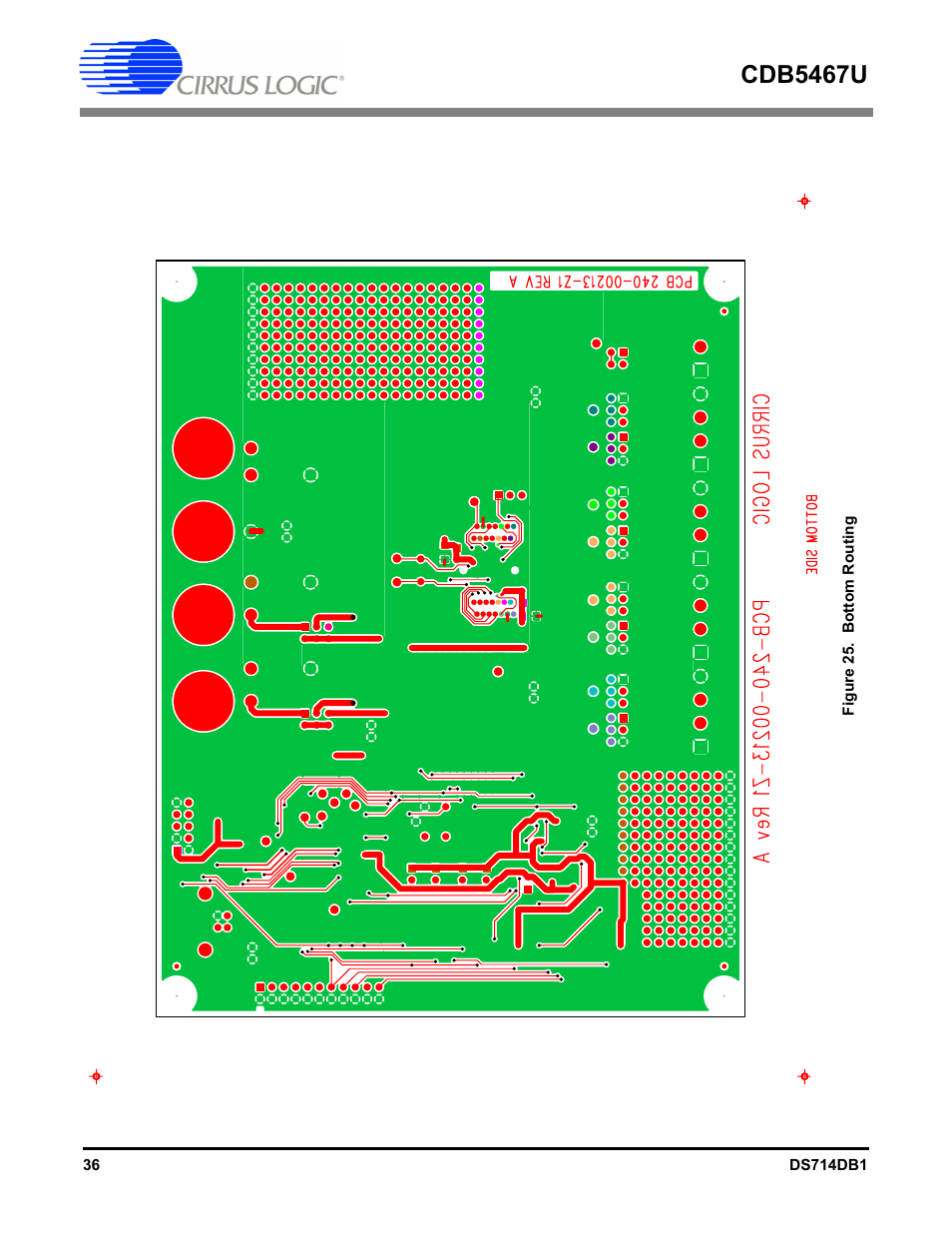 Cdb5467u | Cirrus Logic CDB5467U User Manual | Page 36 / 38