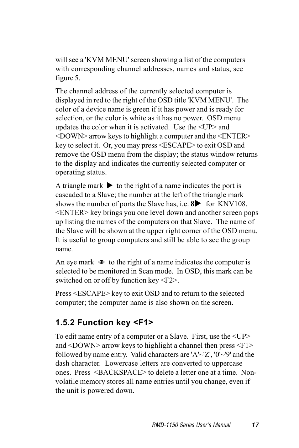 Advantech RMD-1150 User Manual | Page 17 / 38