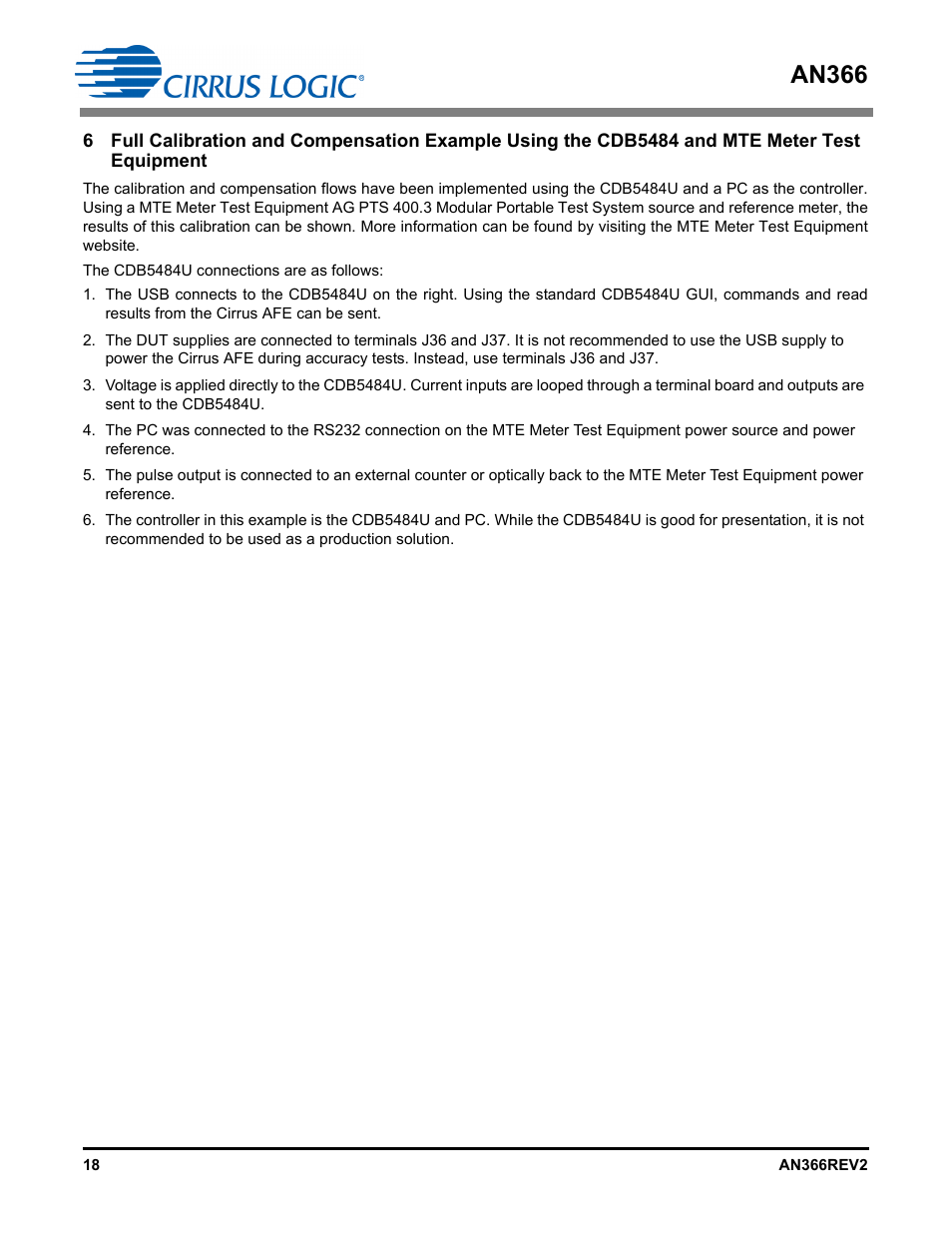 An366 | Cirrus Logic AN366 User Manual | Page 18 / 50