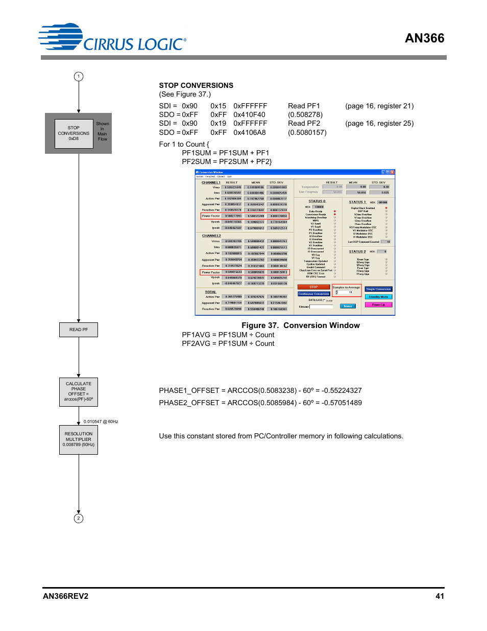 An366 | Cirrus Logic AN366 User Manual | Page 41 / 50