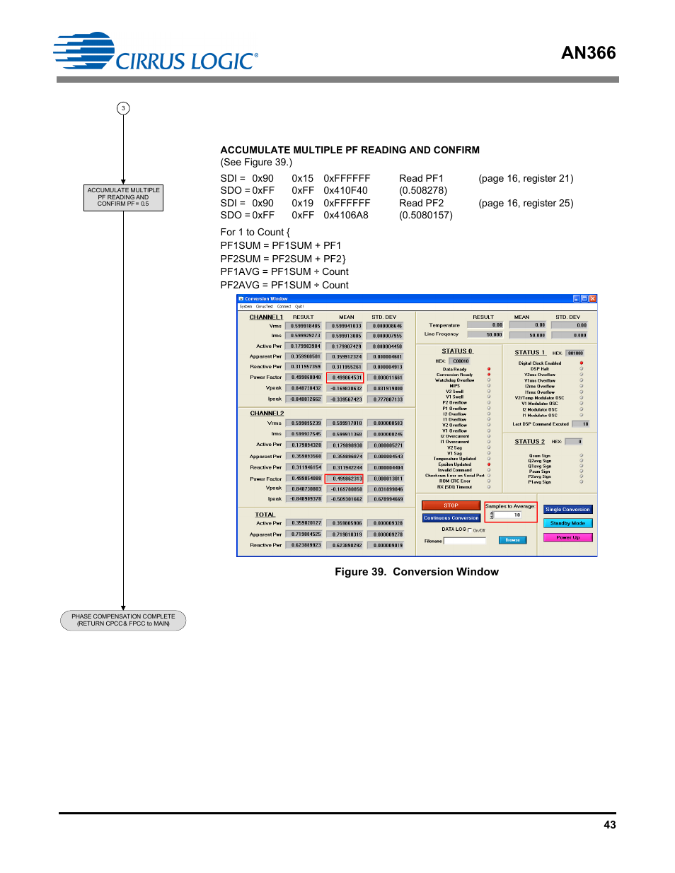 An366 | Cirrus Logic AN366 User Manual | Page 43 / 50