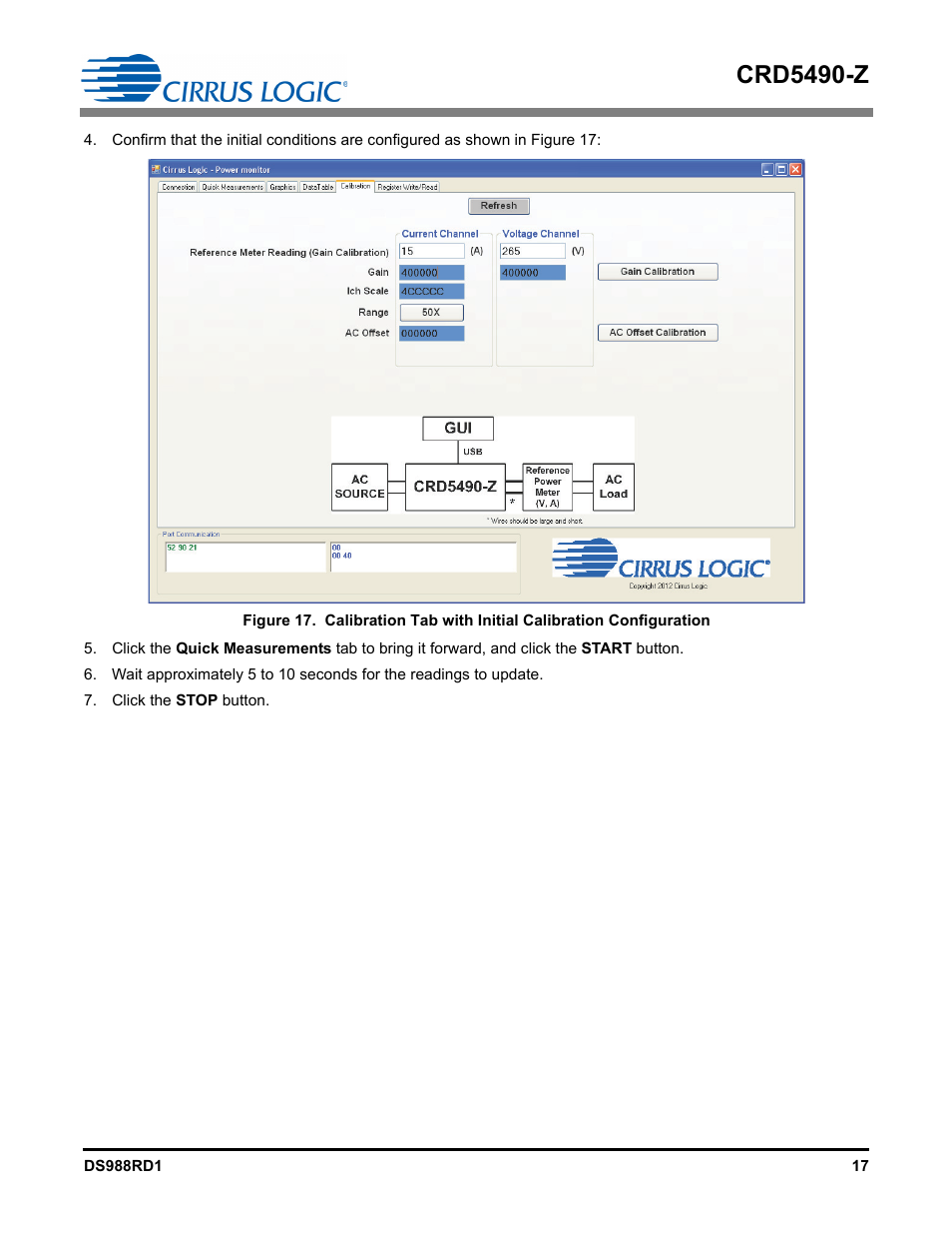 Crd5490-z | Cirrus Logic CRD5490 User Manual | Page 17 / 40