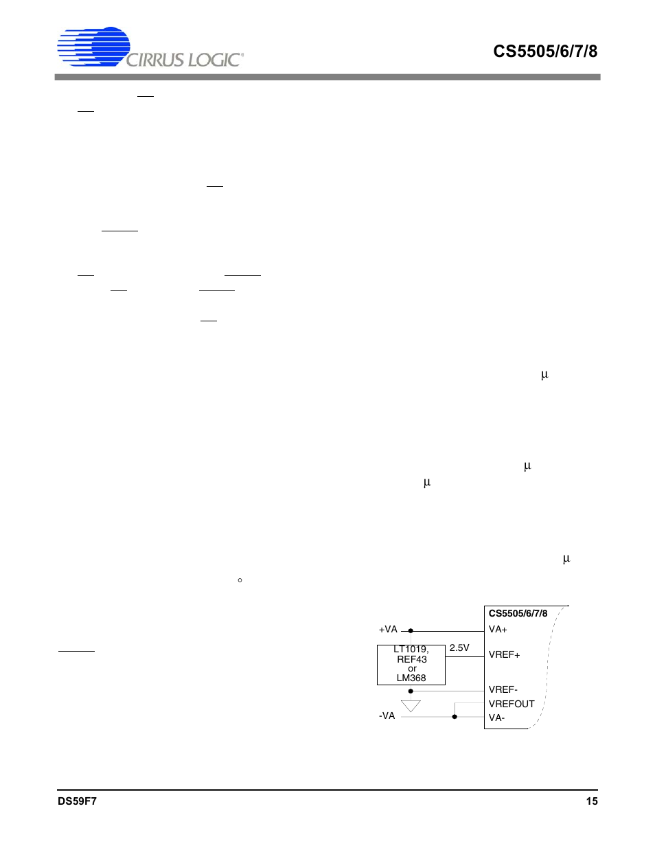 Cirrus Logic CS5508 User Manual | Page 15 / 40