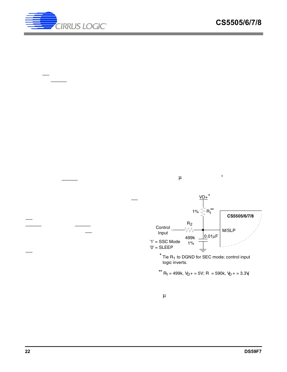 Cirrus Logic CS5508 User Manual | Page 22 / 40