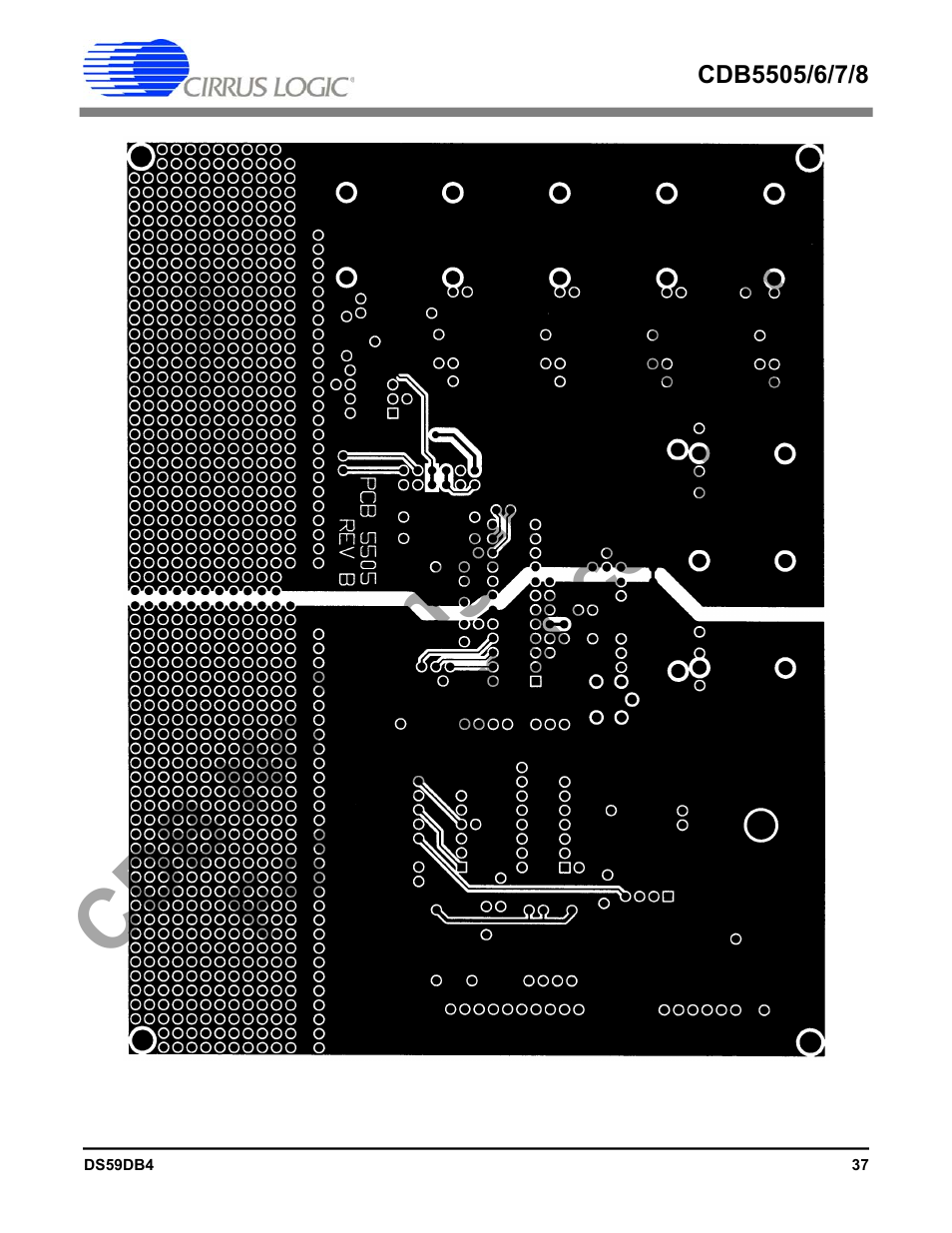 Cdb no longer available for reference only | Cirrus Logic CS5508 User Manual | Page 37 / 40