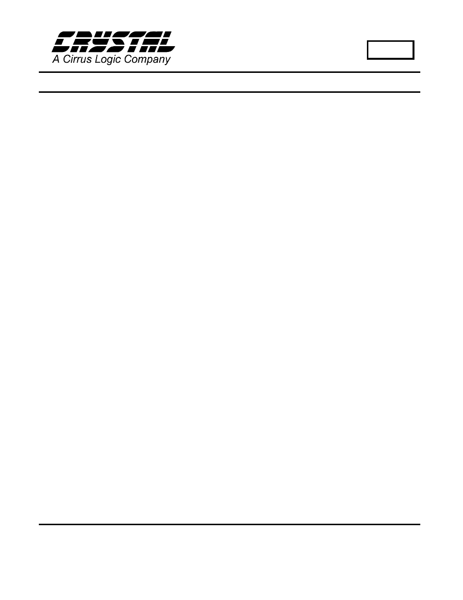Cirrus Logic AN31 User Manual | 28 pages