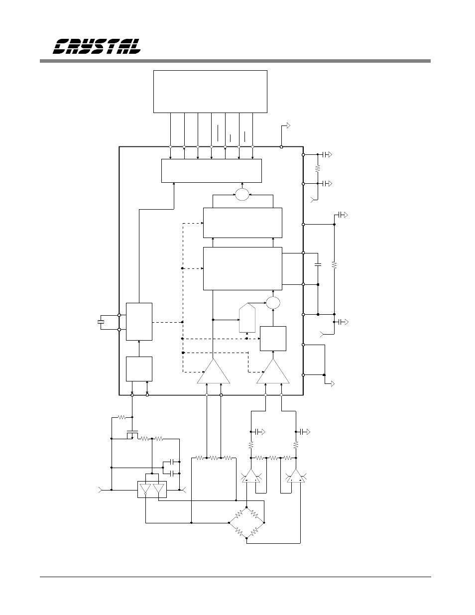 Bridge transducer digitizer circuits | Cirrus Logic AN31 User Manual | Page 24 / 28