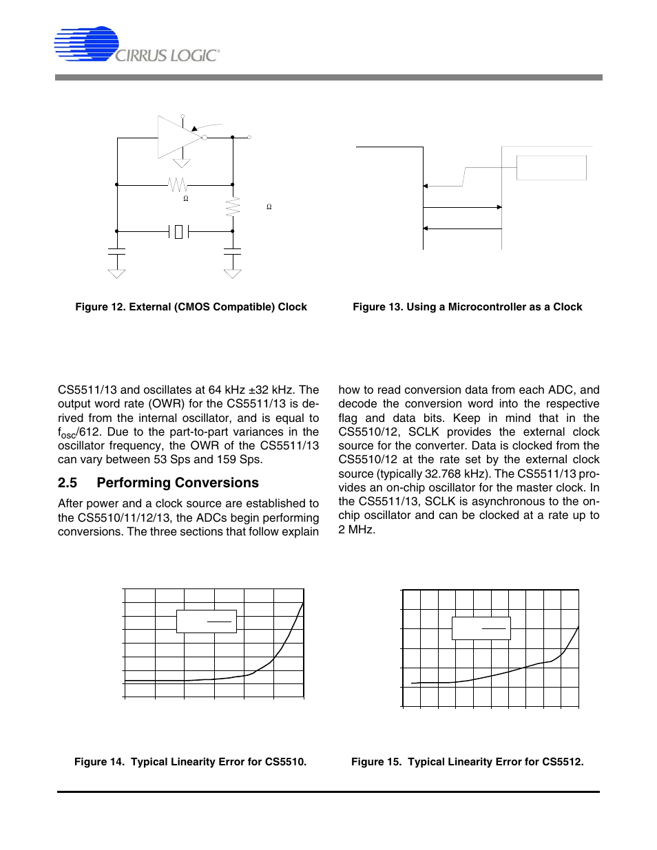 5 performing conversions, D 15, 12 illus | Cirrus Logic CS5513 User Manual | Page 15 / 26