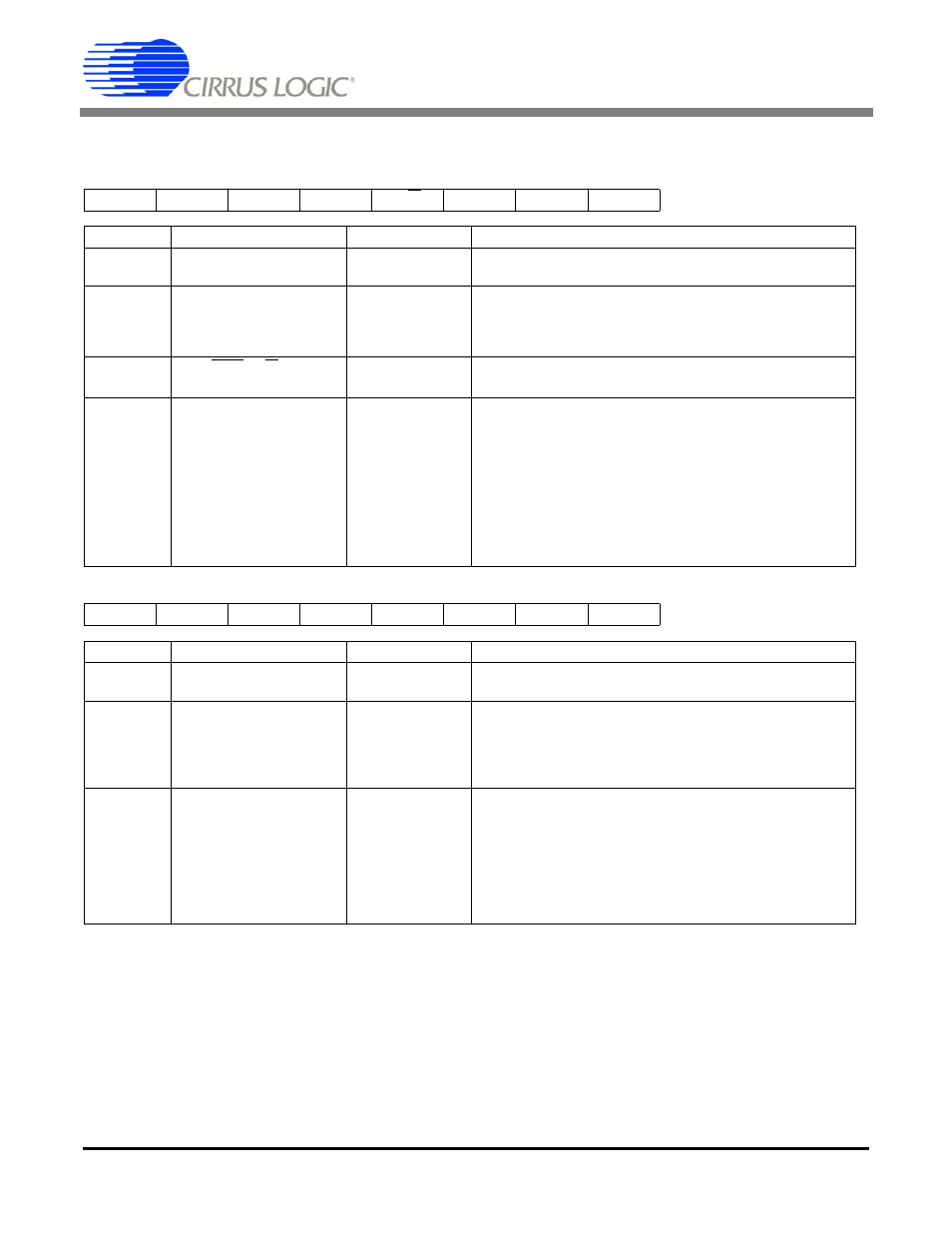 2 command register quick reference, Table 2. command register quick reference | Cirrus Logic CS5528 User Manual | Page 19 / 56