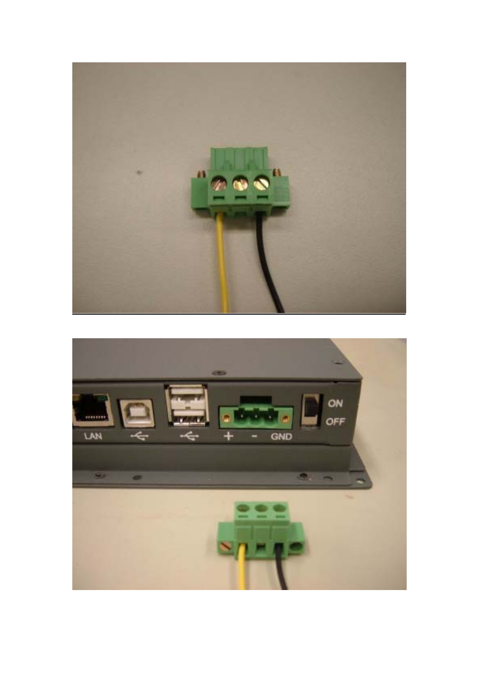 Vcc gnd | Advantech SPC-57 User Manual | Page 20 / 85