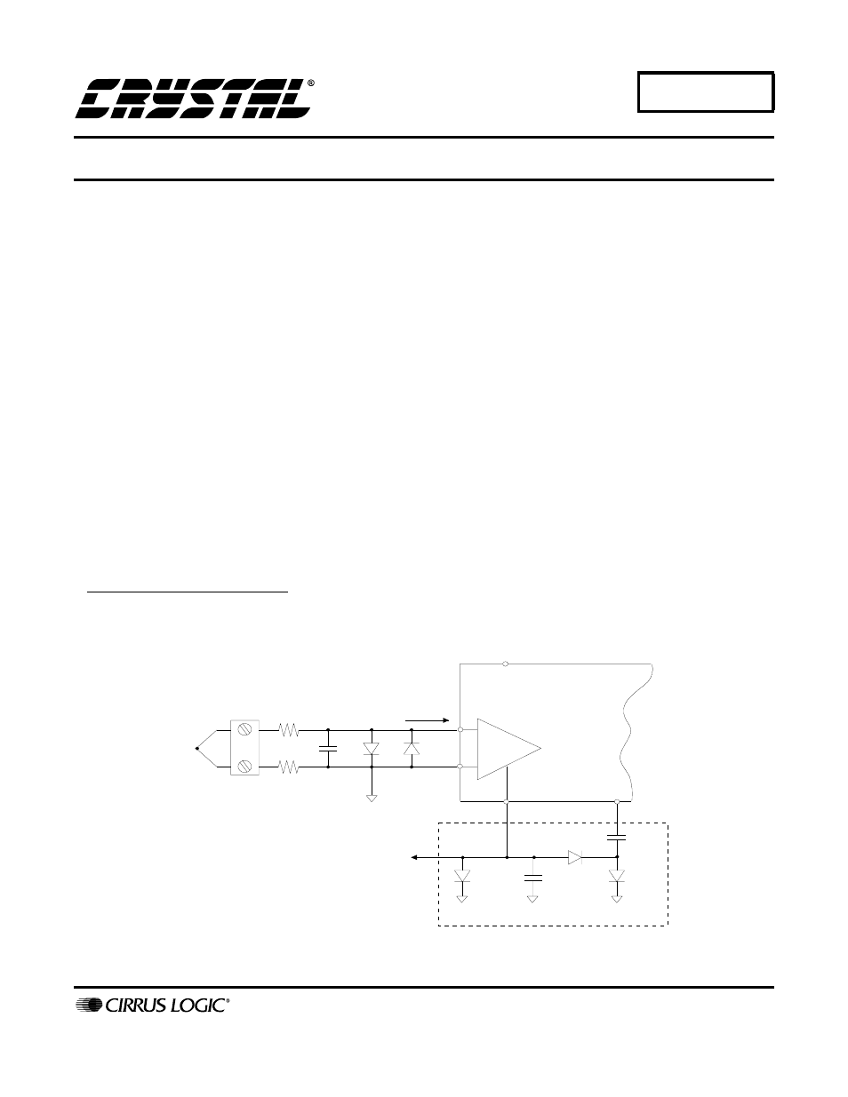 Cirrus Logic AN152 User Manual | 8 pages